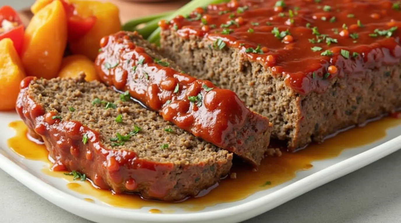 Meatloaf recipe: Tender, flavorful, and easy to make! Perfect for family dinners with ground beef, simple tips, and a sweet glaze. Try it tonight